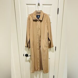 London Fog  Tan Long Coat